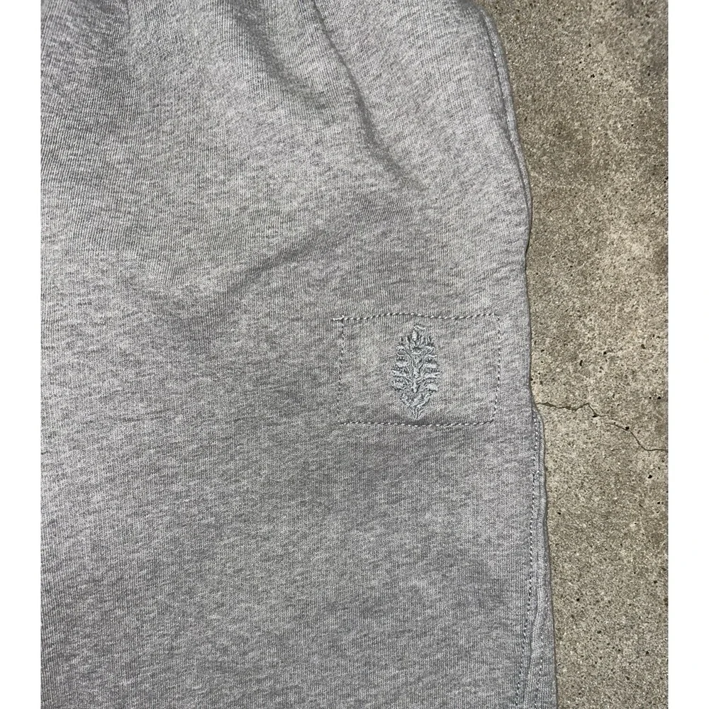 Free People XS All Star Sweatpants Heathered Gray VGUC Missing Drawstring